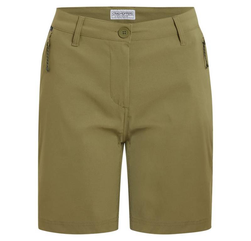 Craghoppers Trainingstights Craghoppers - Kiwi Pro III Damen Shorts (18cm) kurze Hose, Grün von Craghoppers