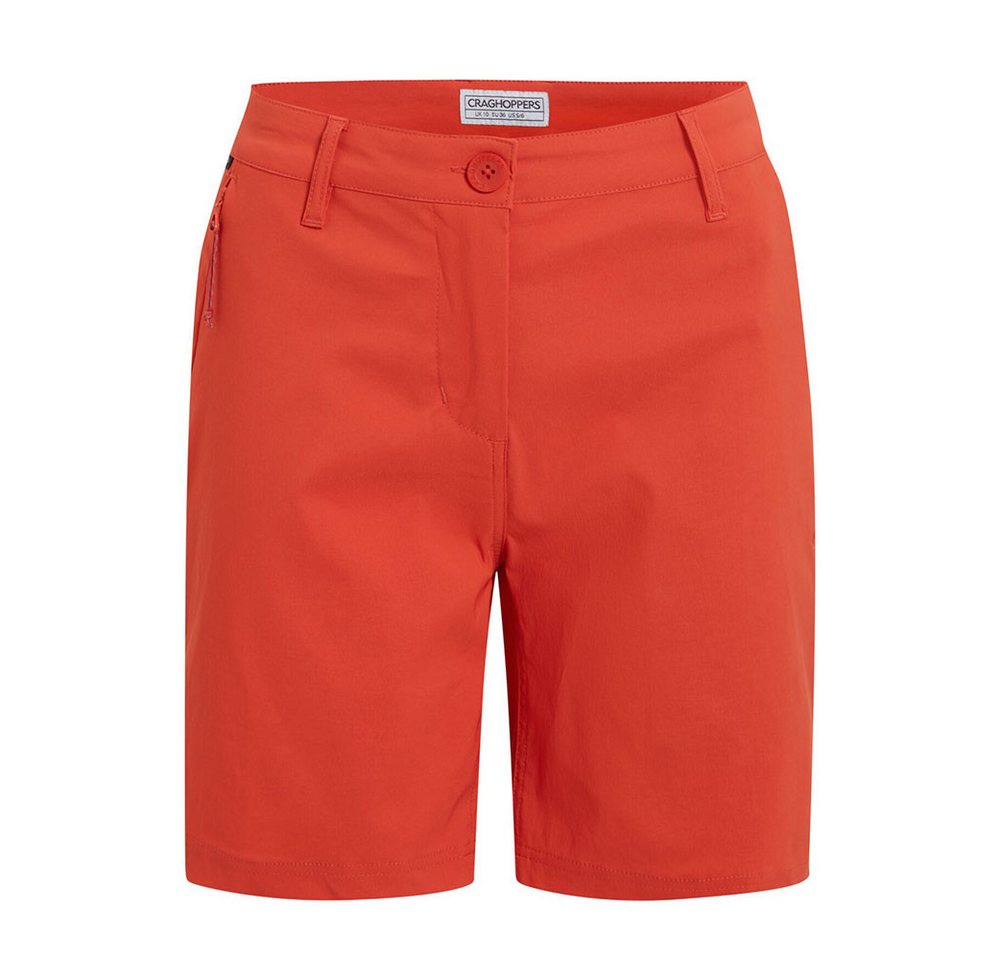 Craghoppers Trainingstights Craghoppers - Kiwi Pro III Damen Shorts (18cm) kurze Hose, Rot von Craghoppers