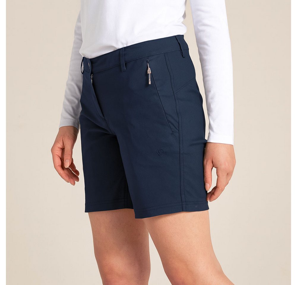 Craghoppers Trainingstights Craghoppers - Kiwi Pro III Damen Shorts (18cm) kurze Hose, navy von Craghoppers