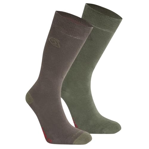 Craghoppers Trekkingsocken NosiLife TwinPck 2 Paar Insektenabweisend, Farbe:Oliv, Größen Socken:43-47 Craghoppers Trekkingsocken NosiLife TwinPck 2 Paar Insektenabweisend, Farbe:Oliv, Größen Socken:43-47 von Craghoppers
