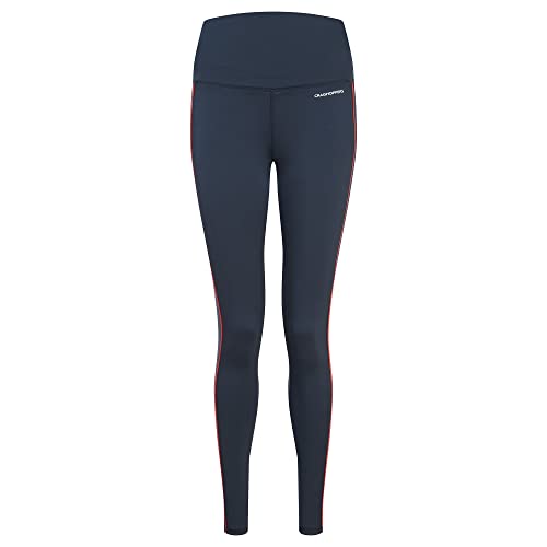 Craghoppers W NosiLife Durrel Tight Blau - Insektenschützende atmungsaktive Damen Tight, Größe 36-10 - Farbe Blue Navy von Craghoppers