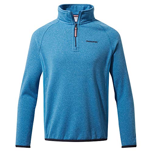 Craghoppers Unisex Kinder Gibb Half Zip Pullover, Medtnblu MRL, 5 Jahre von Craghoppers