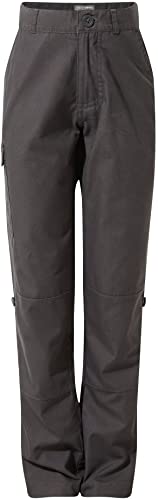 Craghoppers Unisex Kinder Kiwi Trouser Wanderhose, Schwarz-Black Pepper, 13-14 Jahre von Craghoppers