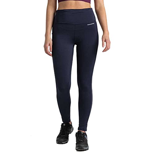 Craghoppers W NosiLife Durrel Tight Blau - Insektenschützende atmungsaktive Damen Tight, Größe 40-14 - Farbe Blue Navy von Craghoppers