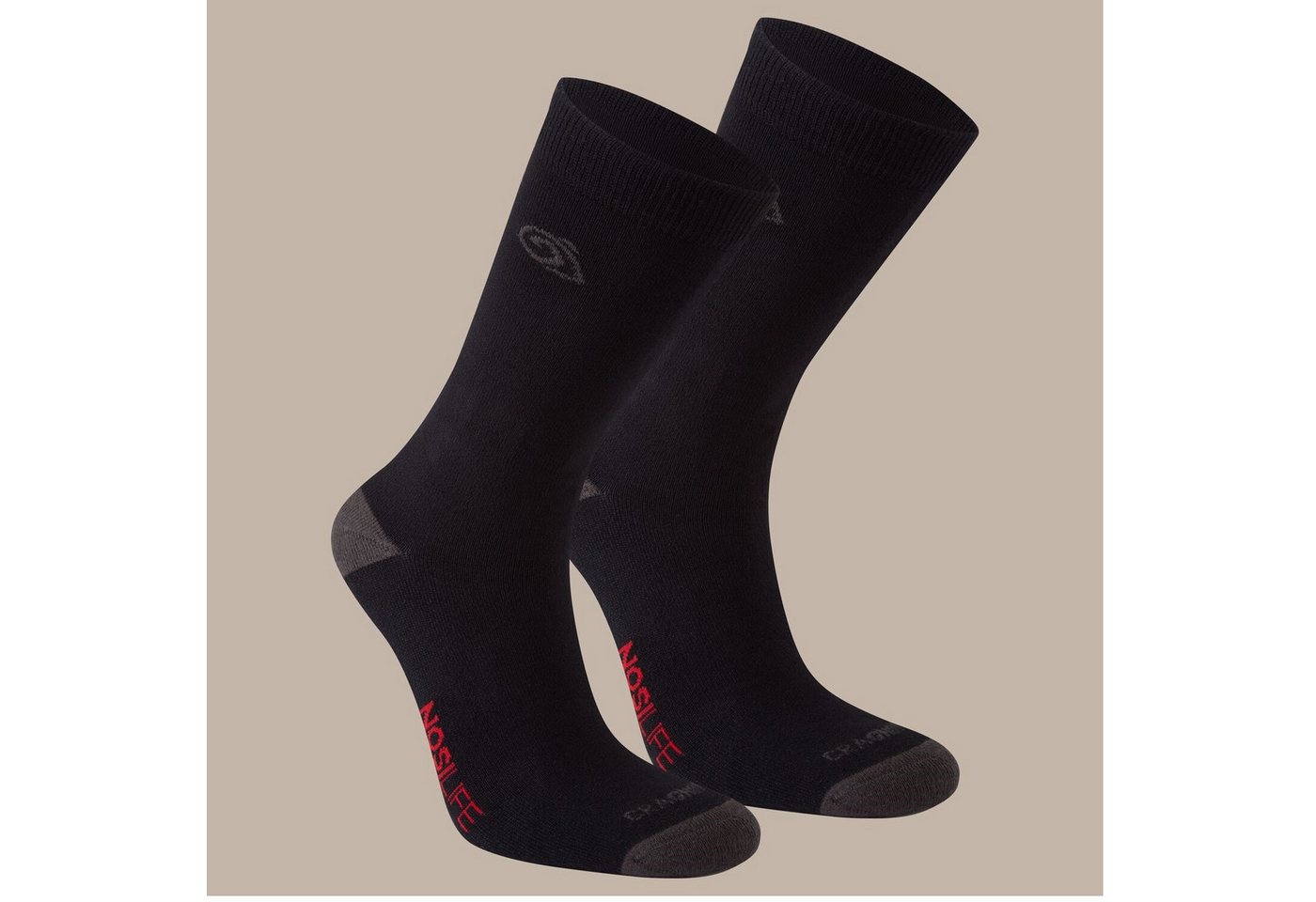 Craghoppers Wandersocken Trekkingsocken / Wandersocken NosiLife TwinPck (Packung, 2 Paar) von Craghoppers
