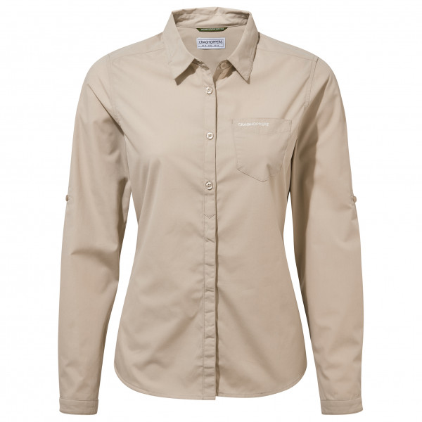 Craghoppers - Women's Kiwi II L/S Shirt - Bluse Gr 44 beige von Craghoppers