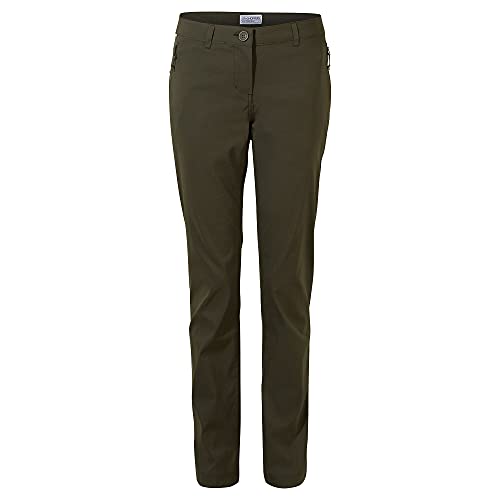 Craghoppers Women's Kiwi Pro-Hose für Damen Hiking Pants, Mid Khaki, 24L von Craghoppers