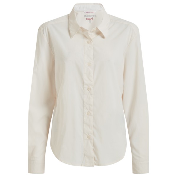 Craghoppers - Women's Nosilife Freeda Langarm Bluse - Bluse Gr 38 grau/beige von Craghoppers
