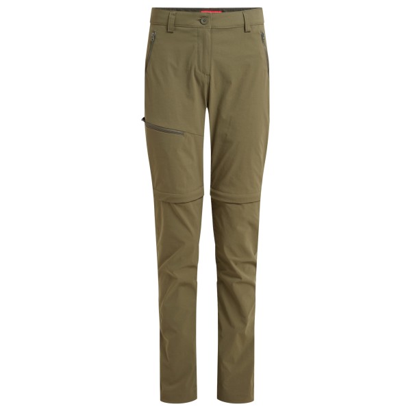 Craghoppers - Women's Nosilife Pro Convertible Hose III - Zip-Off-Hose Gr 36 - Regular oliv von Craghoppers