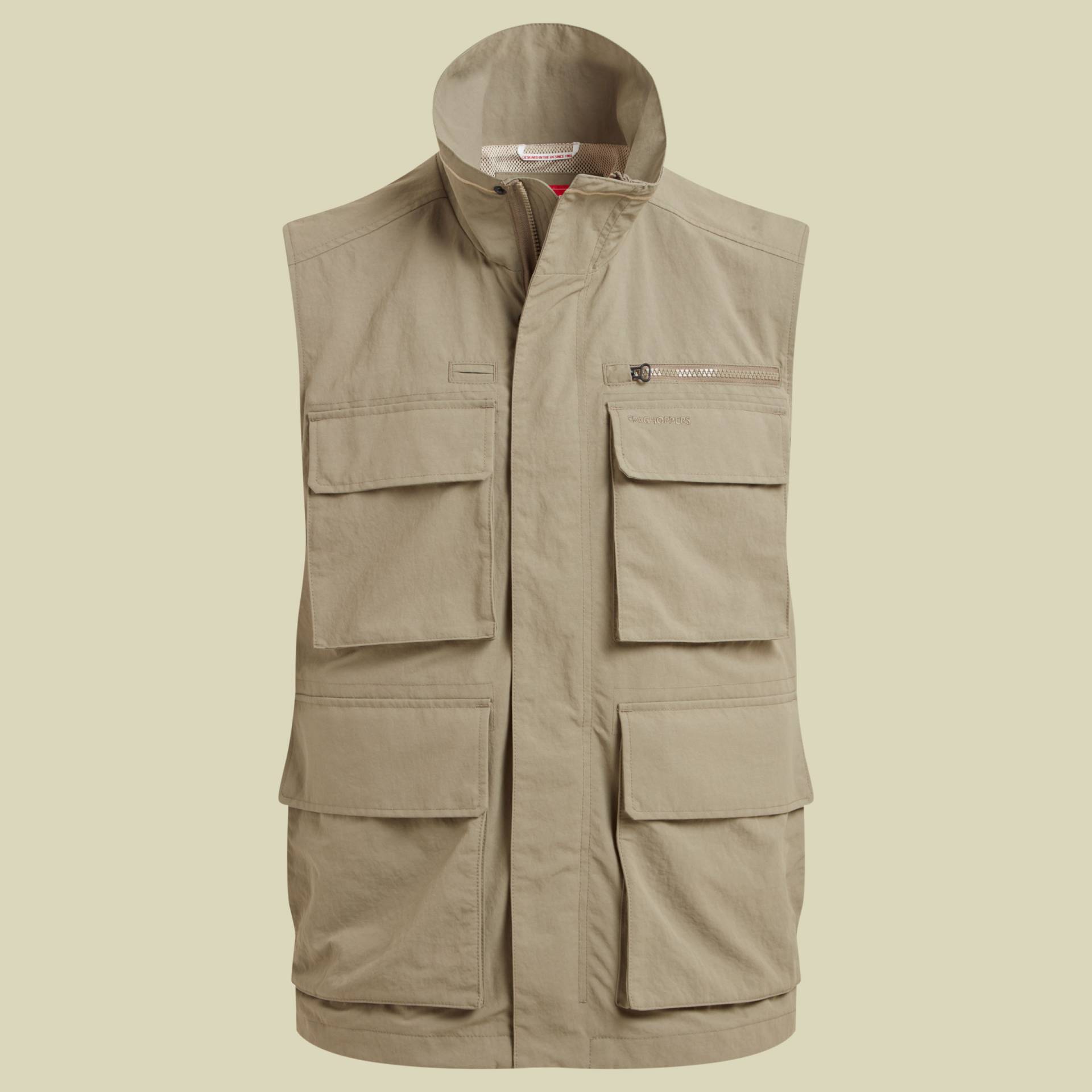 NosiLife Adventure Gilet IV Men XL beige - pepple von Craghoppers