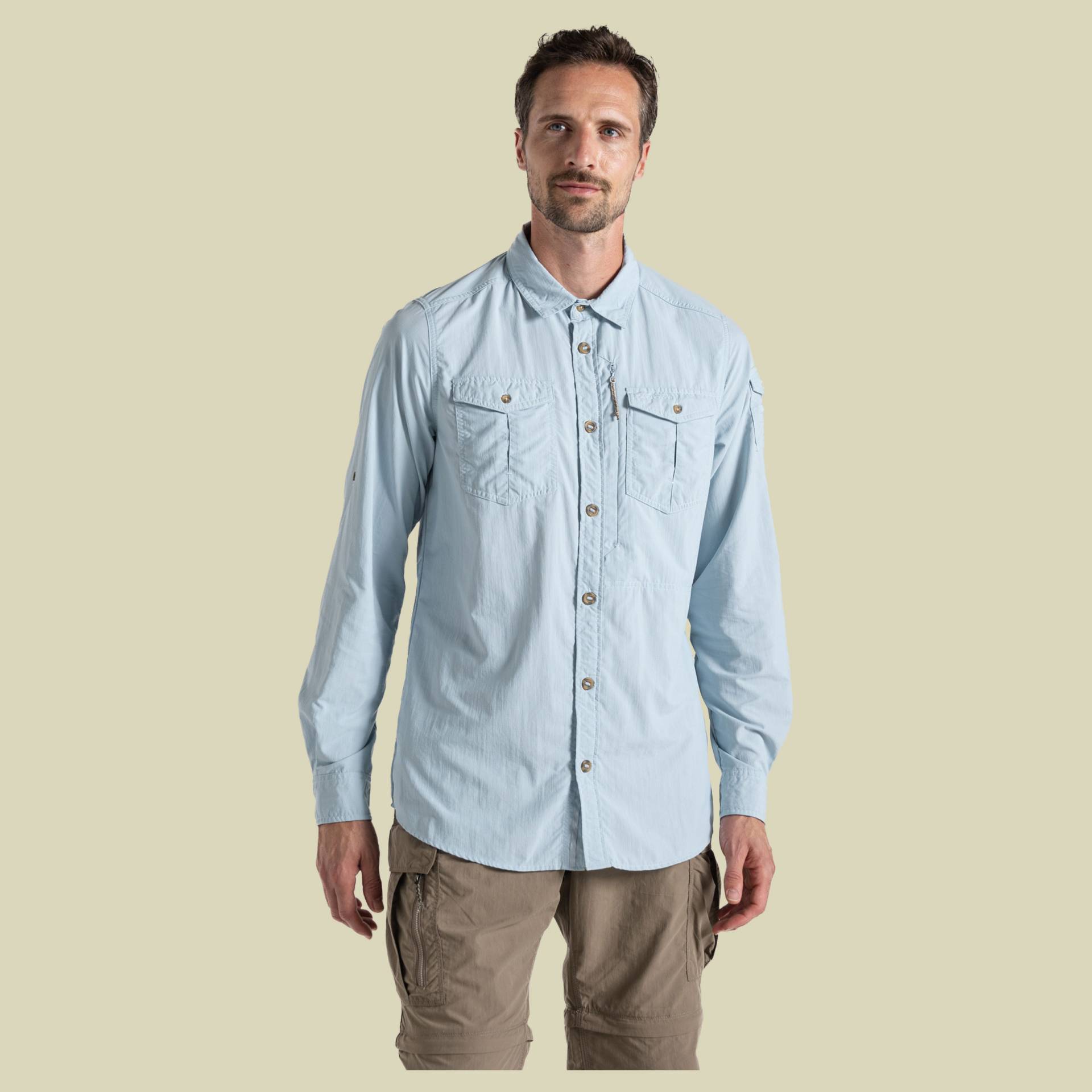 NosiLife Adventure Long Sleeved Shirt III Men L blau - niagra blue NosiLife Adventure Long Sleeved Shirt III Men L blau - niagra blue von Craghoppers