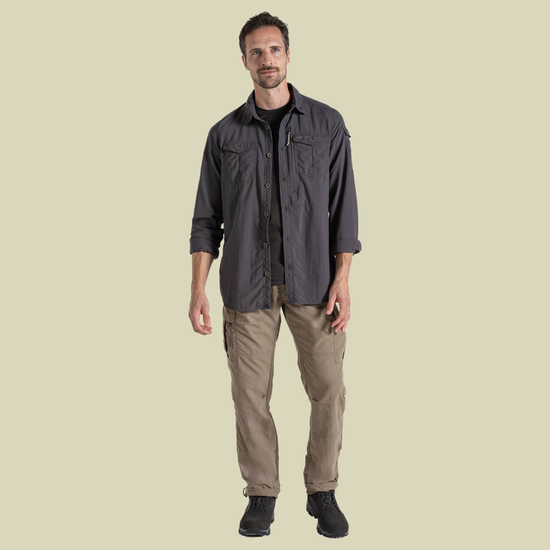 NosiLife Adventure Long Sleeved Shirt III Men L schwarz - black pepper NosiLife Adventure Long Sleeved Shirt III Men L schwarz - black pepper von Craghoppers