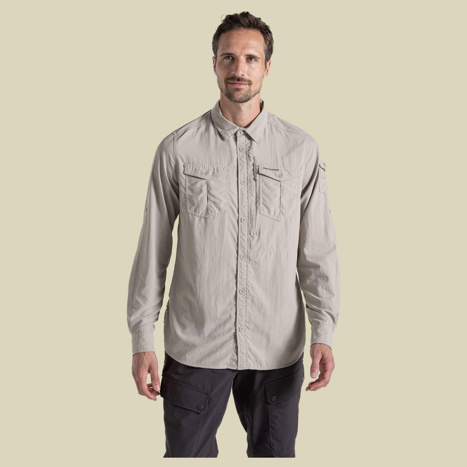 NosiLife Adventure Long Sleeved Shirt III Men XXXXL beige - parchment NosiLife Adventure Long Sleeved Shirt III Men XXXXL beige - parchment von Craghoppers