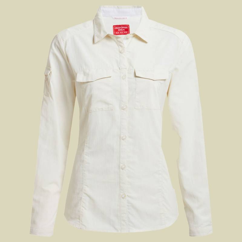 NosiLife Adventure Long Sleeved Shirt III Women 34 (UK 8) beige - sea salt von Craghoppers