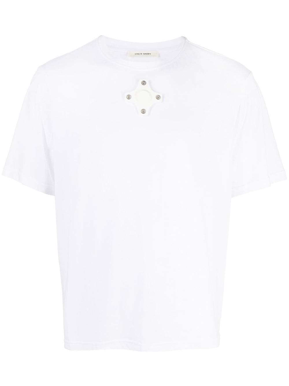 Craig Green T-Shirt mit Ösendetail - Weiß von Craig Green