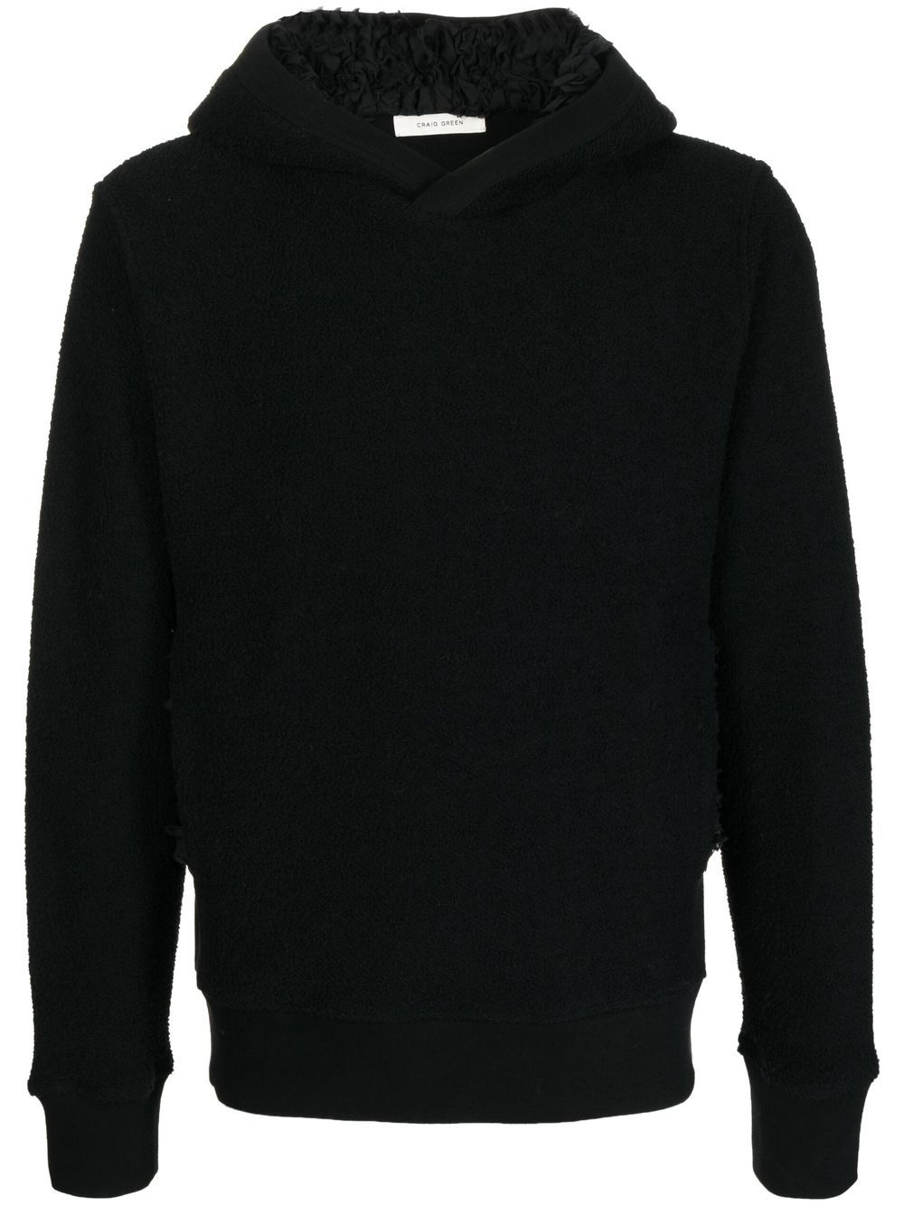 Craig Green Hoodie mit Raffungen - Schwarz von Craig Green