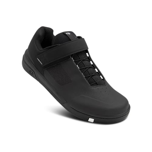 Crank Brothers Unisex Stamp Speed Lace Fahrradschuhe, Schwarz Weiß, 44 EU von Crankbrothers