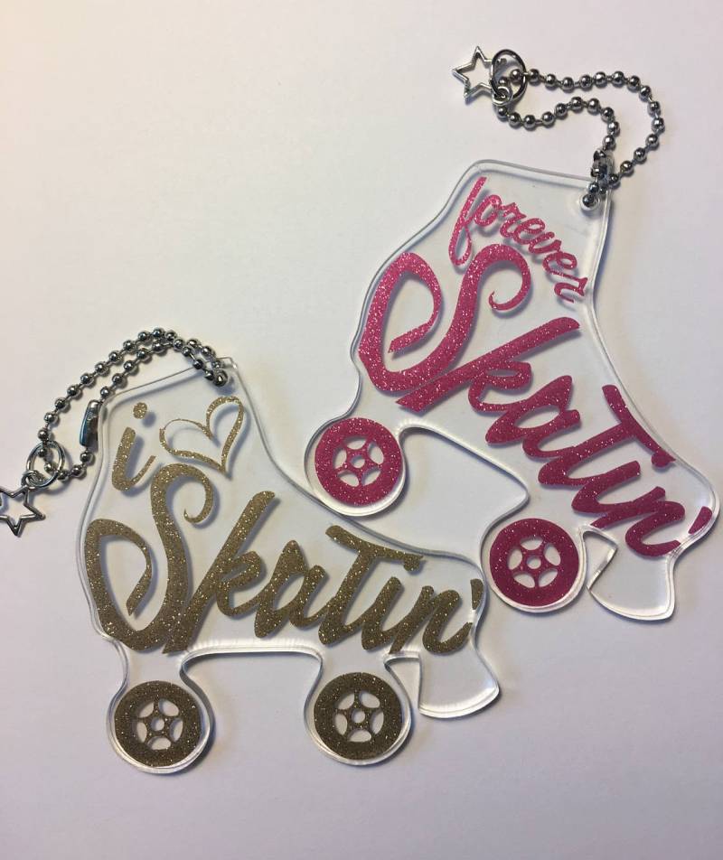 Skatin' Schlüsselanhänger Skatin' Schlüsselanhänger von CrankDatDesigns