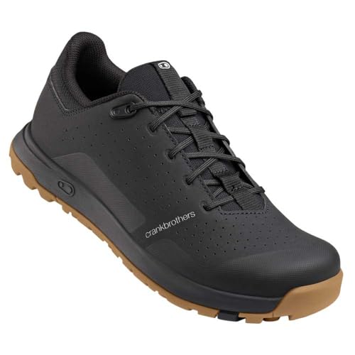 Crankbrothers Schuhe Mallet Trail LACE SCHWARZ/SCHWARZ - Gum Outsole 11.5 (45 EU) von Crankbrothers