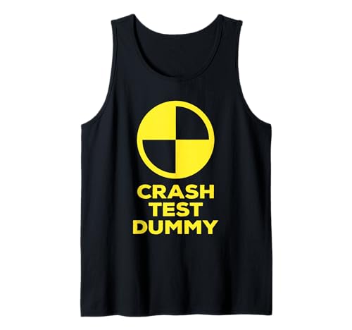 Crashtest Schnullershirt Erwachsene Kinder Crash Test Schnuller Kostüm Tank Top Crashtest Schnullershirt Erwachsene Kinder Crash Test Schnuller Kostüm Tank Top von Crash Test Dummy Costume Shirts