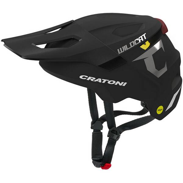 CRATONI Kinder-/Jugendhelm  "WildCat MIPS", schwarz von Cratoni