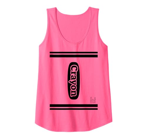 Damen Crayon Lollipop Kostüm Tank Top Damen Crayon Lollipop Kostüm Tank Top von Crayon Label Group Costume by J. Walker