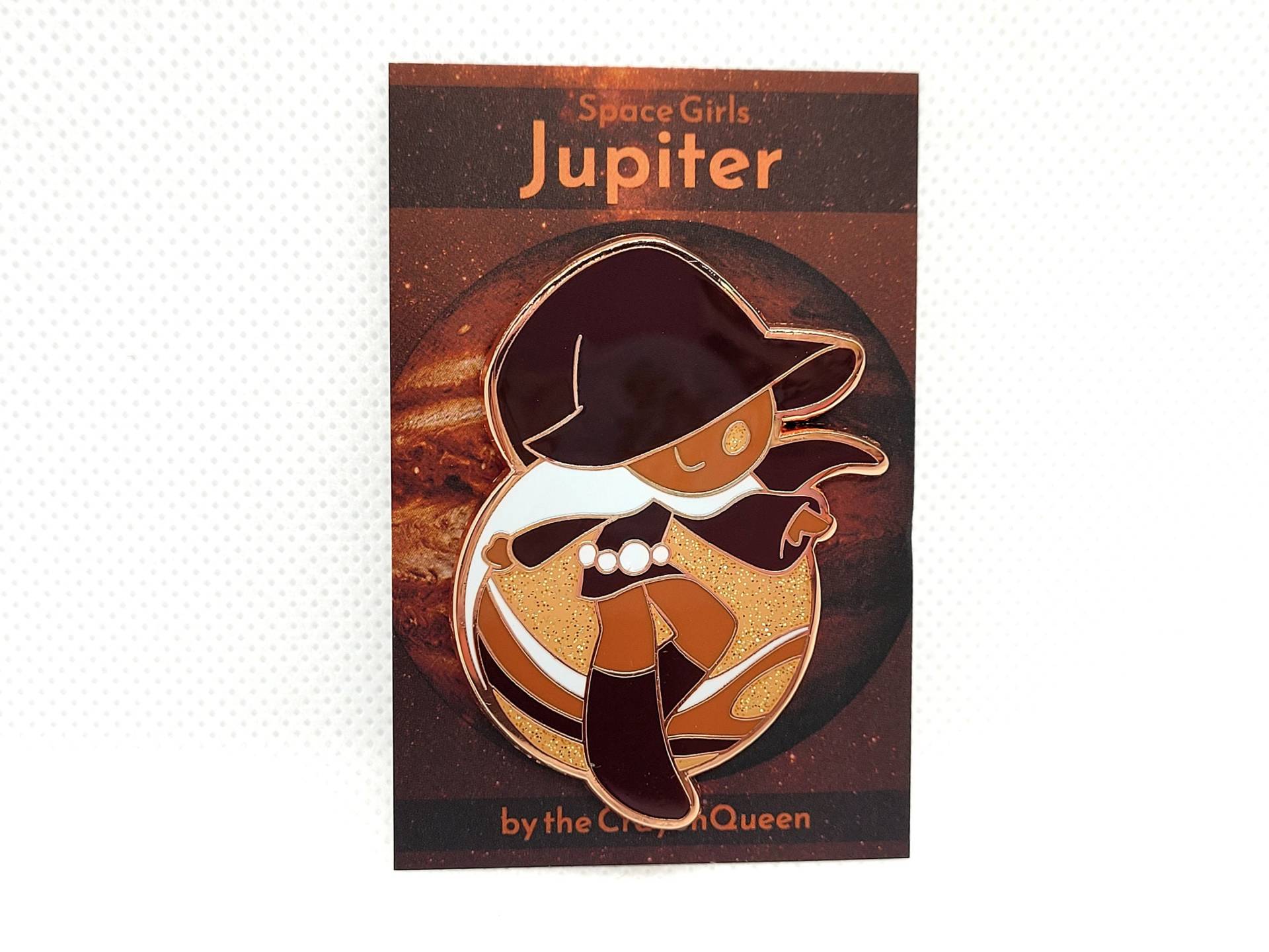 Jupiter Astronomie Emaille Pin Weltraum Mädchen Astrologie Planet Funkeln Sterne Mond Sonnensystem Gas Riesen Auge Des Jupiter Astronomie Emaille Pin Weltraum Mädchen Astrologie Planet Funkeln Sterne Mond Sonnensystem Gas Riesen Auge Des von CrayonQueenCreations