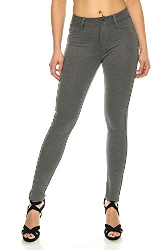 Crazy Age Damenhose Jegging Basic Classic Hüfthose 5 Pocket für H01 (40, Anthrazit) von Crazy Age