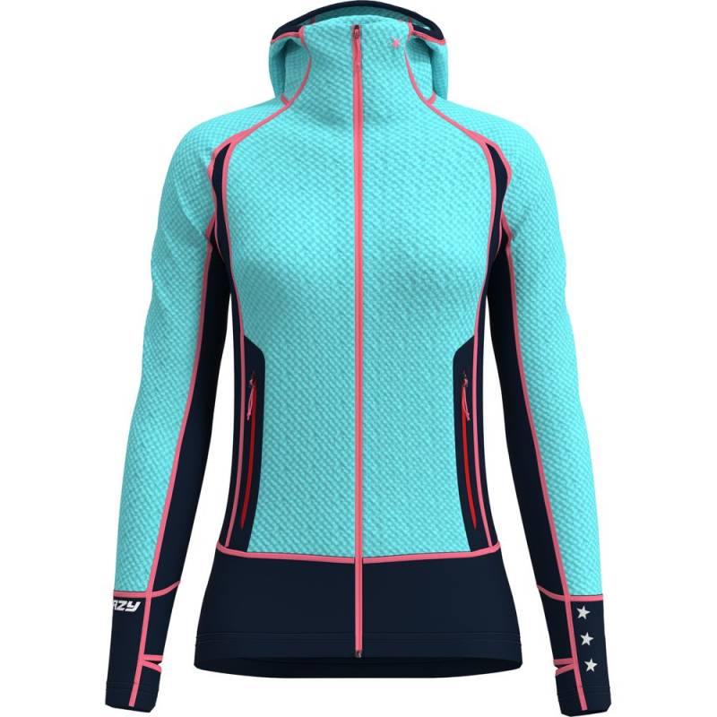 Crazy Idea Pull Inspire Damen Midlayer chewing gum S von Crazy Idea