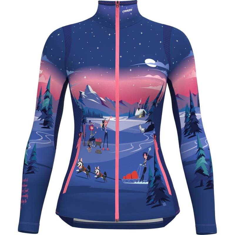 Crazy Idea Pull Wonder Magic Damen Midlayer selfie M von Crazy Idea