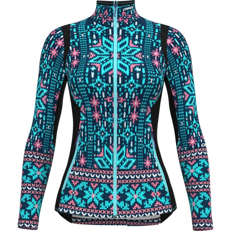 Crazy Idea Pull Wonder Magic Damen Midlayer snowflake S von Crazy Idea