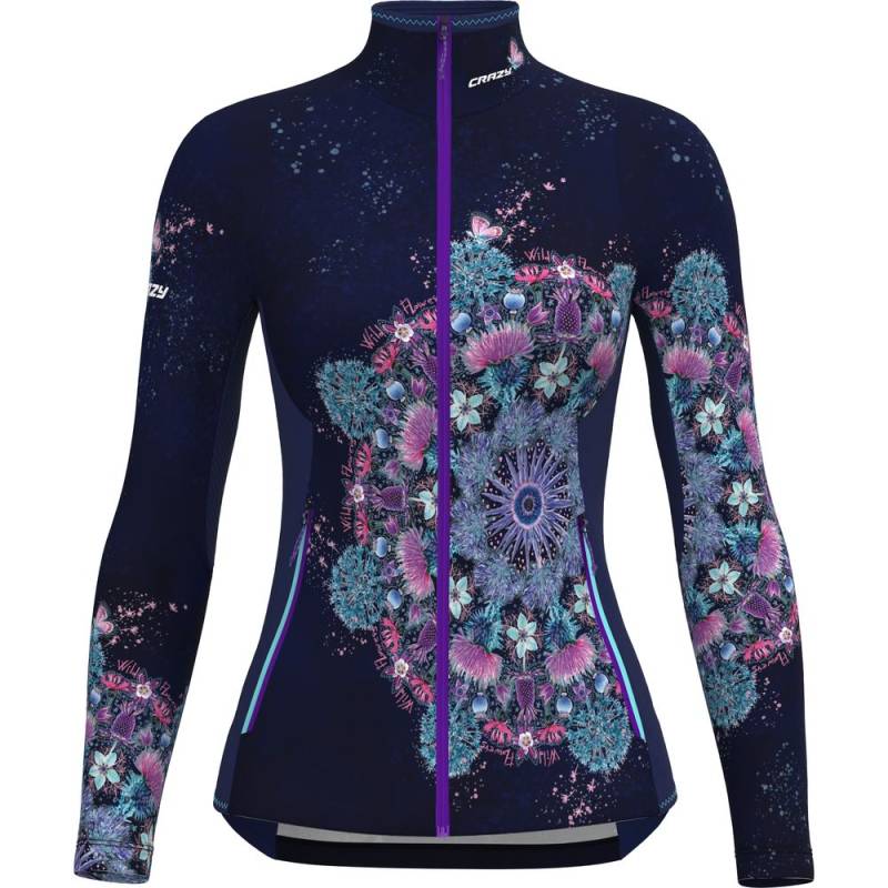 Crazy Idea Pull Wonder Magic Light Damen Midlayer mandala M von Crazy Idea