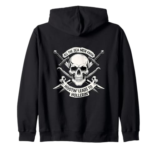 Parodie Funny Sea Men Know the Nautical Themed Hootin Geschenk Kapuzenjacke Parodie Funny Sea Men Know the Nautical Themed Hootin Geschenk Kapuzenjacke von Crazy Sid's Waterwear Apparel and Design