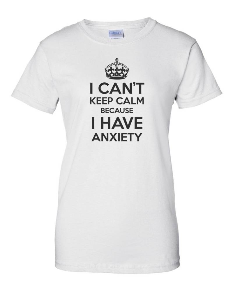 Ich Kann Nicht Ruhig Halten, Denn Ich Habe Angst-T-Shirt von CrazyAwesomeTees