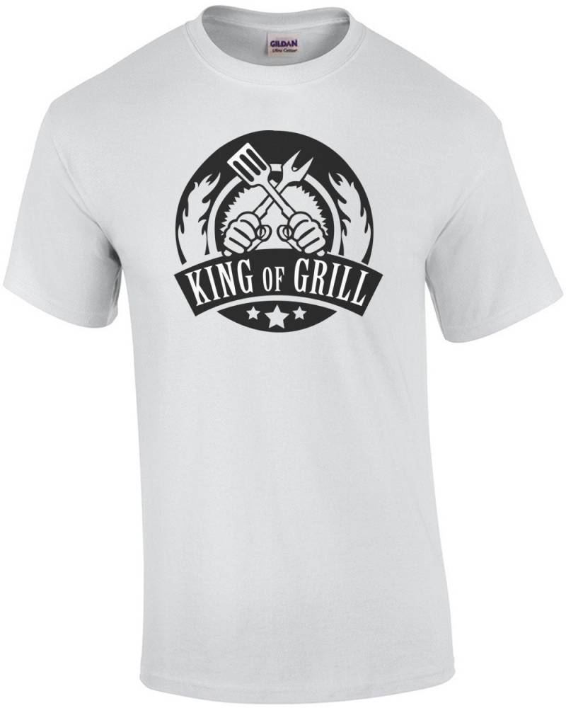 König Der Grill - Bbq-T-Shirt von CrazyAwesomeTees