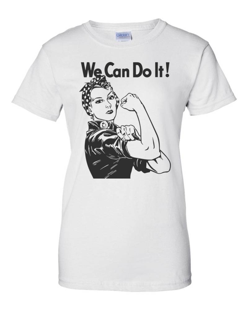 Wir Können Tun Es - Rosie The Riveter T-Shirt von CrazyAwesomeTees