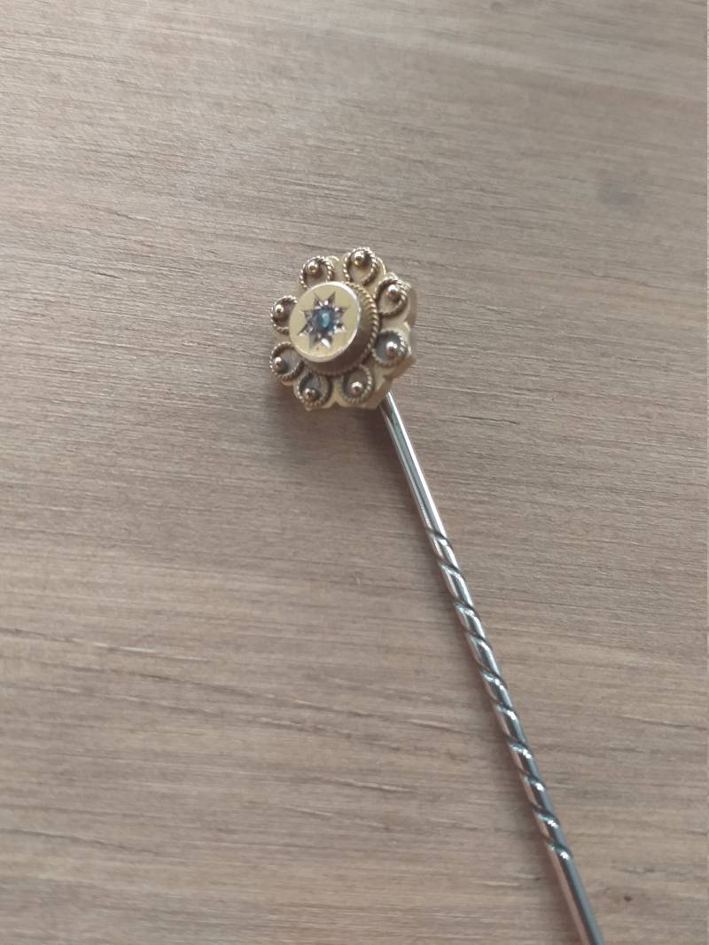 Krawattennadel Mit 15-Karätigem Diamant von CrazyBeesGifts