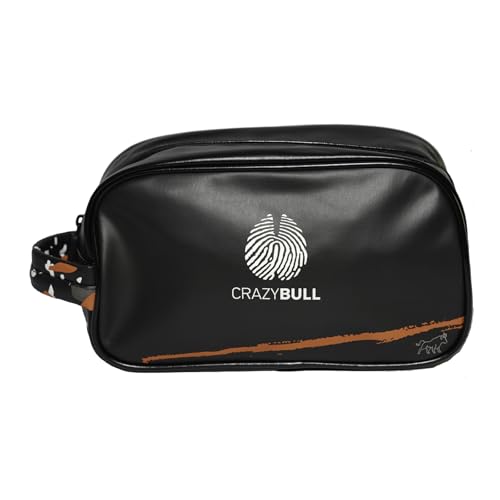 Crazy Bull Hair Kosmetiktasche – langlebige, Wasserabweisende Kosmetiktasche – stilvolle Reisetasche – idealer Organizer für tägliche Haarutensilien – 1 Stück Crazy Bull Hair Kosmetiktasche – langlebige, Wasserabweisende Kosmetiktasche – stilvolle Reisetasche – idealer Organizer für tägliche Haarutensilien – 1 Stück von CrazyBull