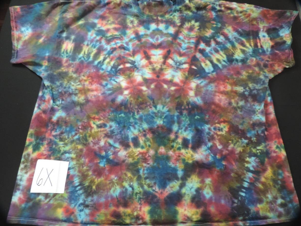 045 6xl Krawatten-Dye-Shirt von CrazyhatTiedyes