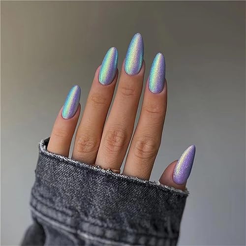 Künstliche Fingernägel, Herbst-Optik, kurz, quadratisch, französische Spitzen für Frauen und Mädchen, Nagelkunst-Dekoration, Maniküre, 24 Stück von Crazynekos