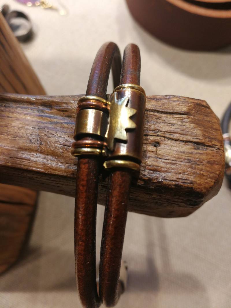 Armbänder Aus Rindsleder von Crazyschmuck