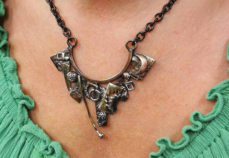 Kette Handmade Unikat Reines Kunsthandwerk von Crazyschmuck