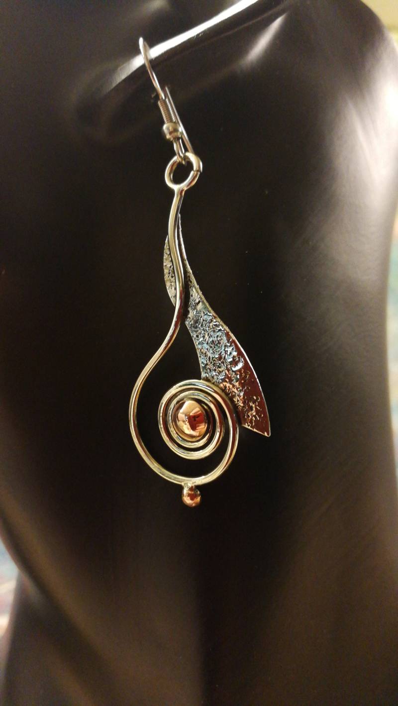 Ohrhänger Spirale von Crazyschmuck