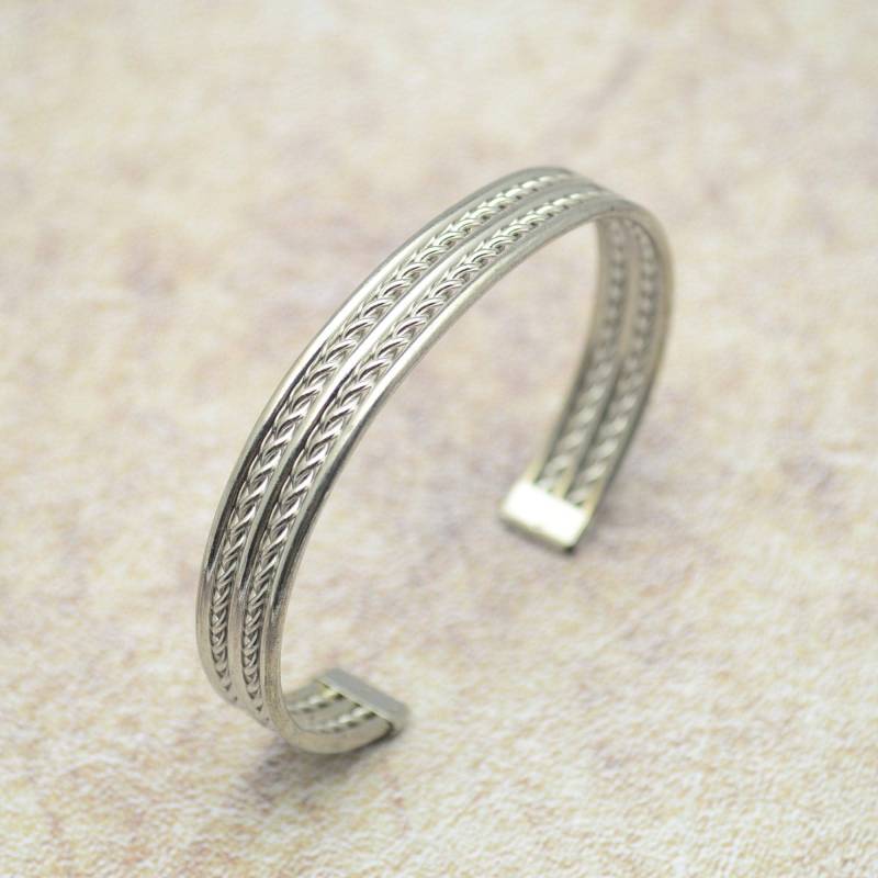Armspange Armreif Edelstahl B Ware von Crazysteelhouse