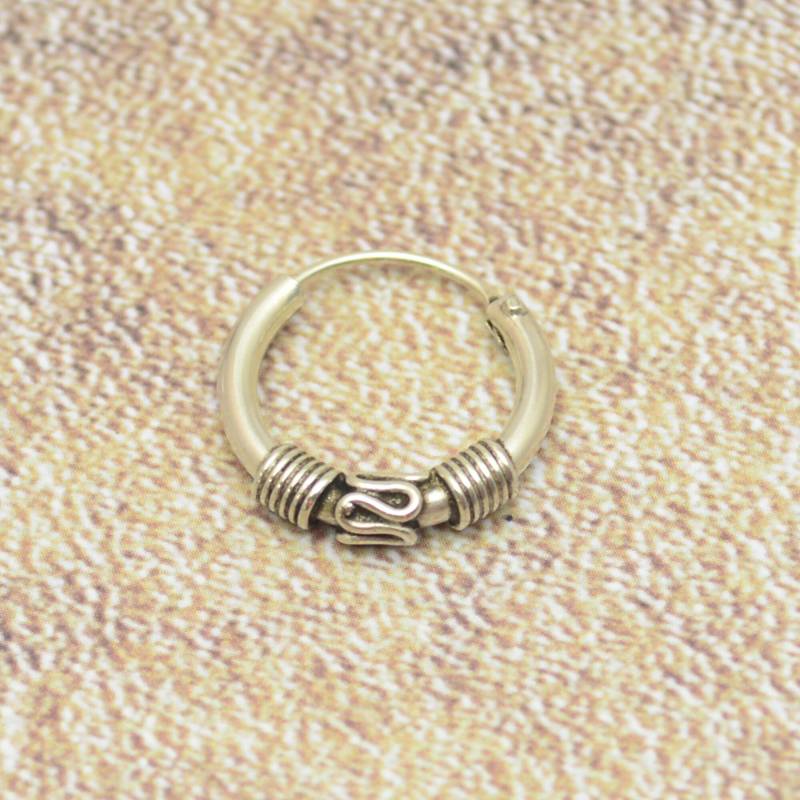 Creole 925 Silber 15 Mm 1 Stück Celtic Keltisch Creolen Sterlingsilber von Crazysteelhouse