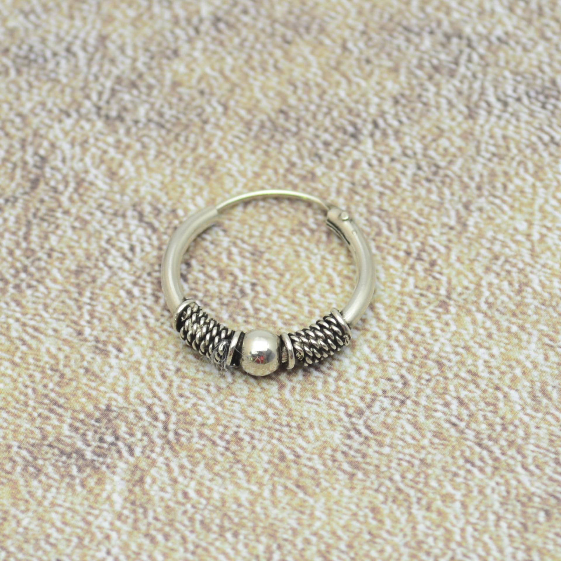 Creole 925 Silber 18 Mm 1 Stück Celtic Keltisch Creolen Sterlingsilber von Crazysteelhouse