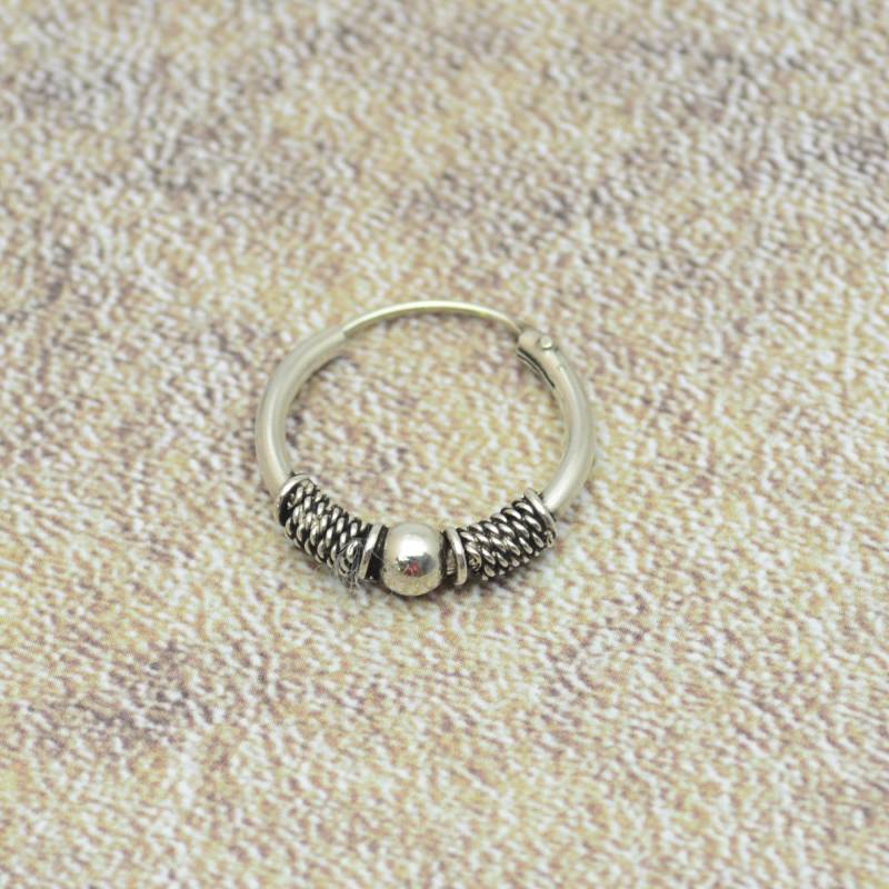 Creole 925 Silber 18 Mm 1 Stück Celtic Keltisch Creolen Sterlingsilber von Crazysteelhouse