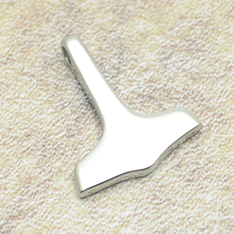 Thors Hammer Edelstahl Schlicht Mit Ohne Halskette Mjölnir von Crazysteelhouse