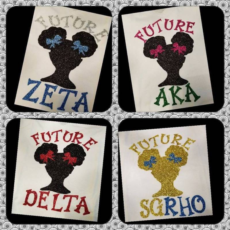 Zukunft Lil Girl Sorority Tees von Cre8tionsByCynthia