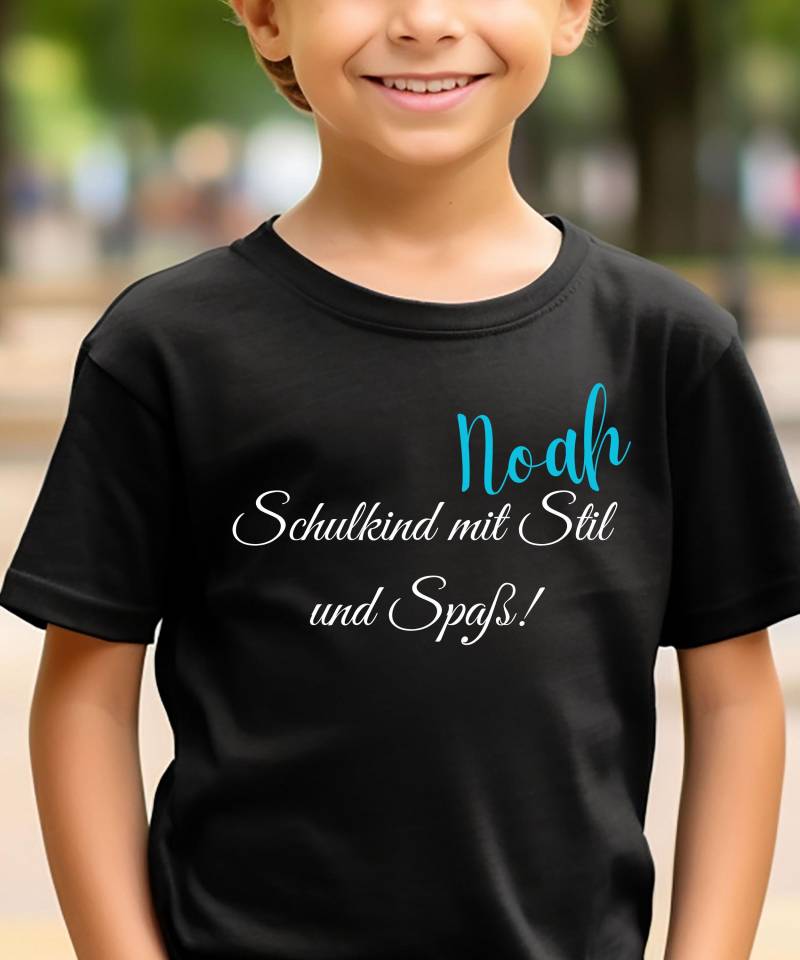 Erstklässler T-Shirt Personalisierte T-Shirt Für Kinder. Schulanfang 2025. Schulkind 2025 Shirt Mit Name. Geschenk Zur Einschulung von CreArtbyMelanie